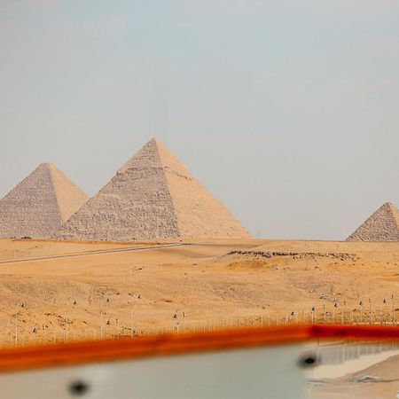 Sultan Pyramids View Inn Kafret el-Gabal Kültér fotó